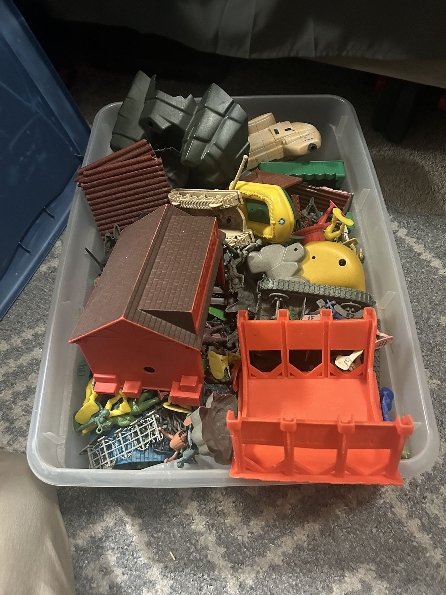 Vintage Army Men + Cowboys & Indians Toy Lot – $50 OBO