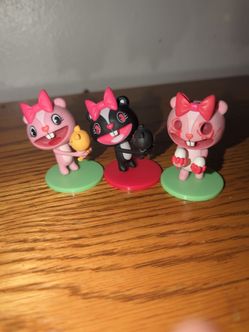 Happy tree friends toys (rare giggles) some damaged