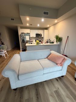 2 seat couch beige