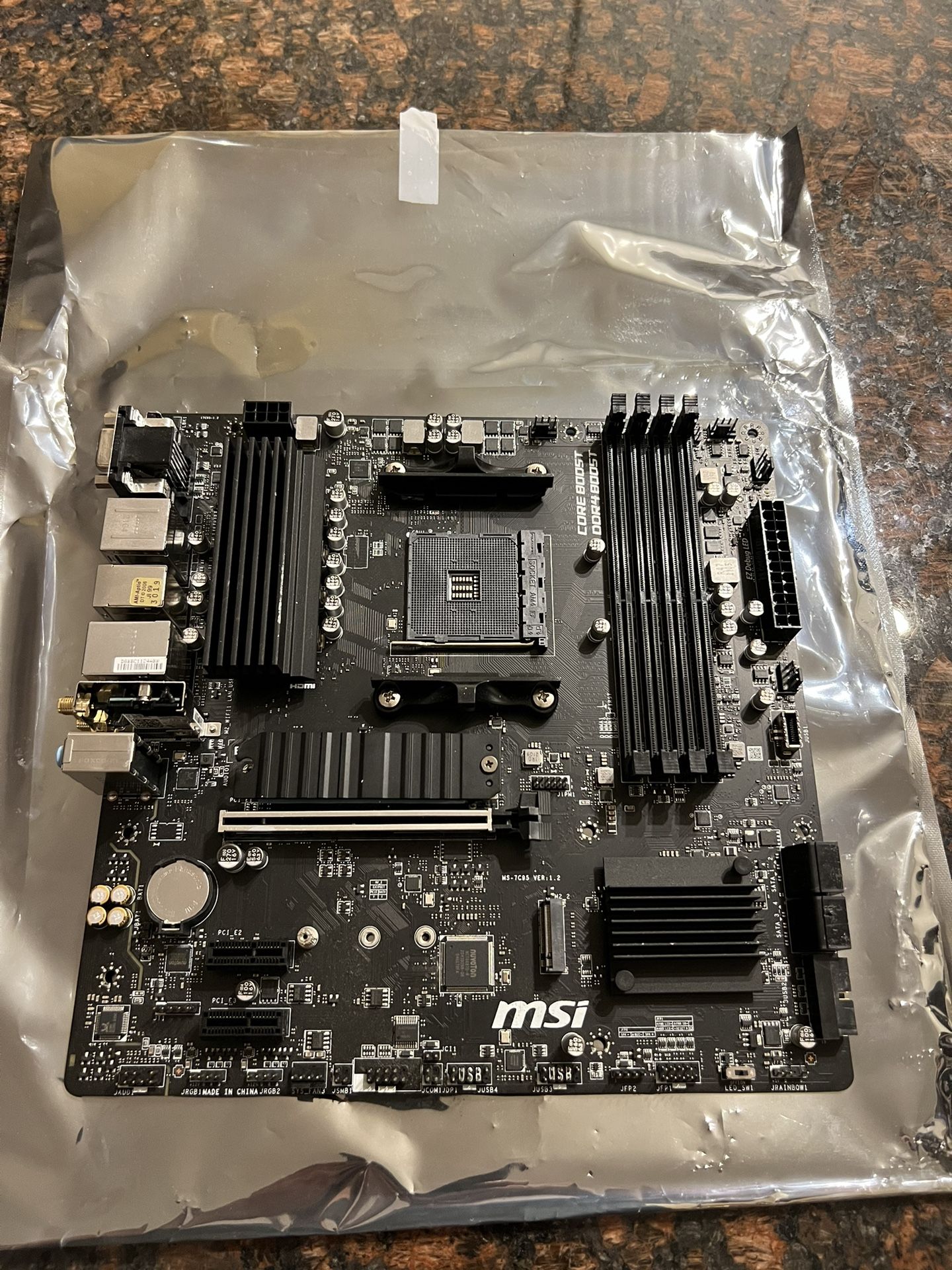 MSI B550 Pro-vdh WiFi AM4 Gaming Computer Pc Motherboard