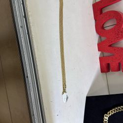Cuban Necklace 10k Yellow Gold 44.9 Grams