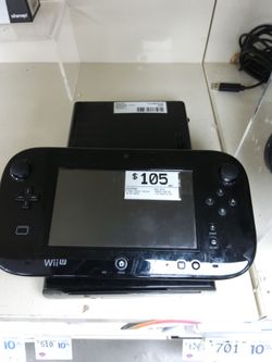 Nintendo Wii U GamePad Controller Black