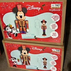 Disney MICKEY AND MINNIE NUTCRACKERS