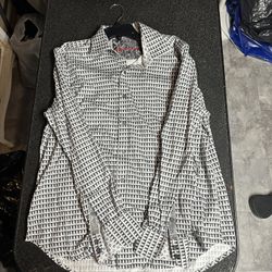 Robert Graham standard Dress T Shirt Men’s Size XL