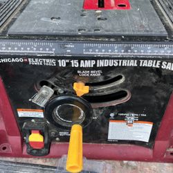 Chicago Electric Table Saw 