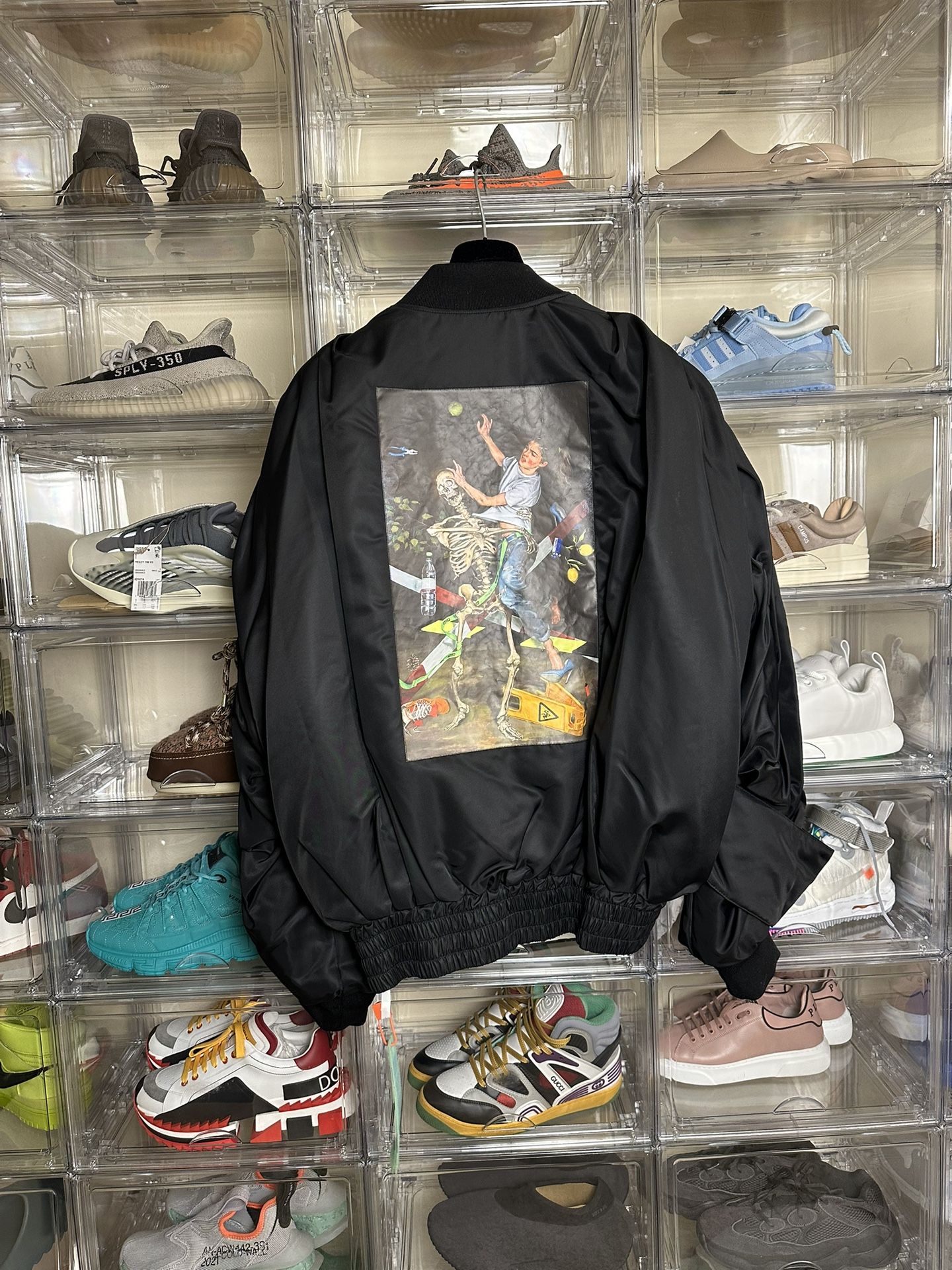 Trade Limited Edition Off White Bomber Jacket