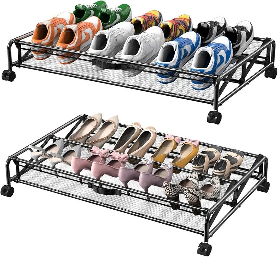 Under-bed Shoe Storage