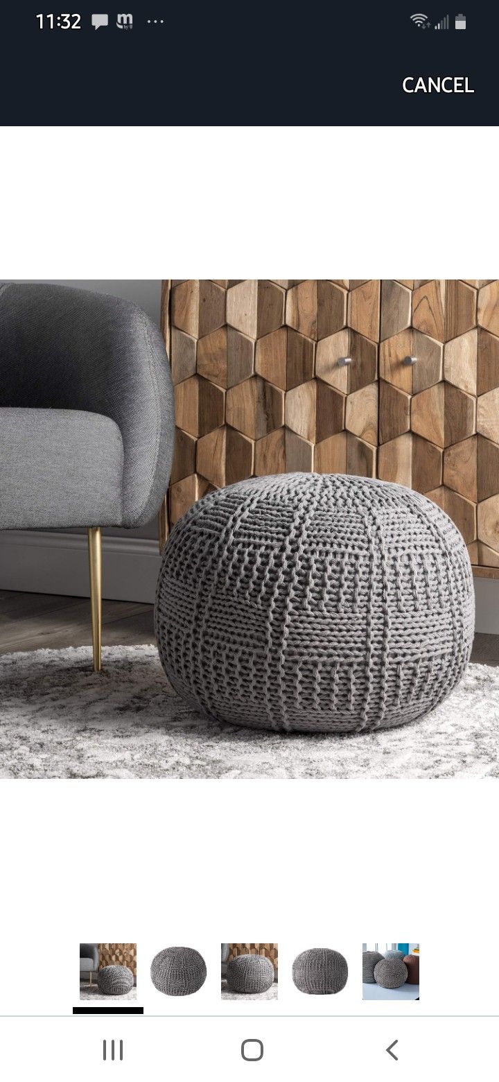 Bohemian Kitted Ottoman