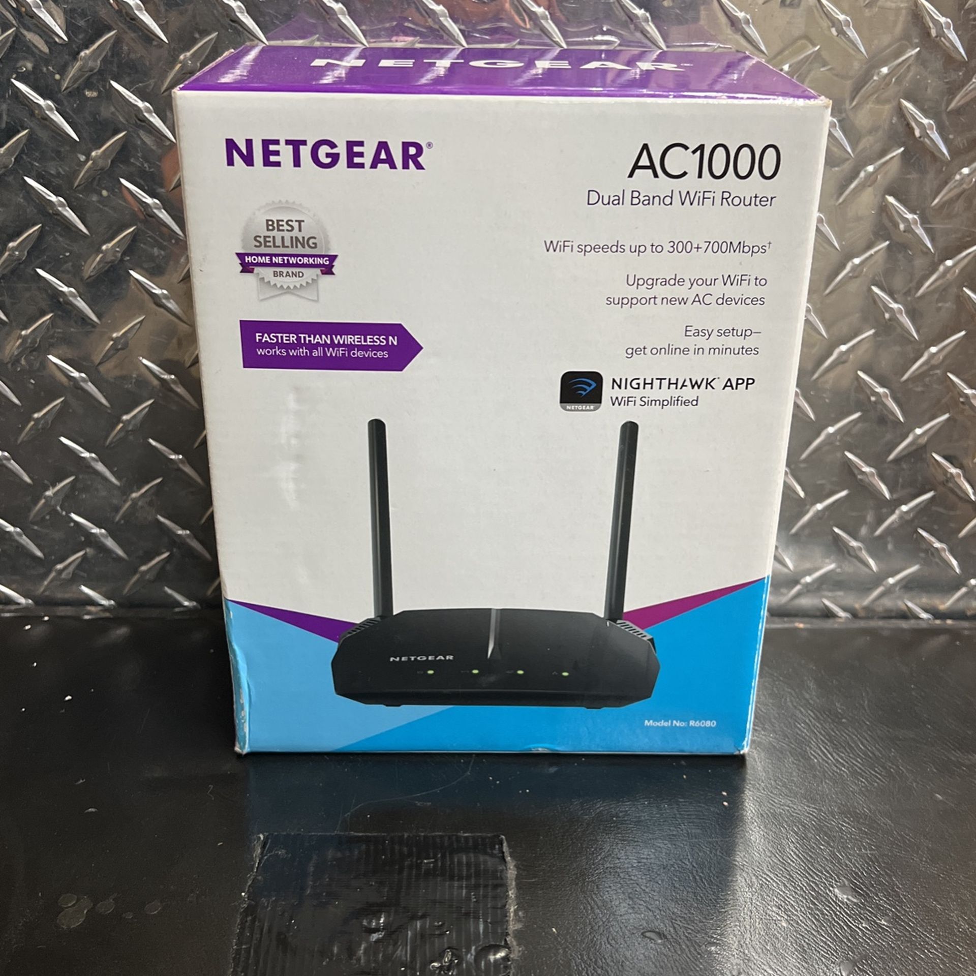 Netgear AC1000 R6080 Dual Band WiFi Router