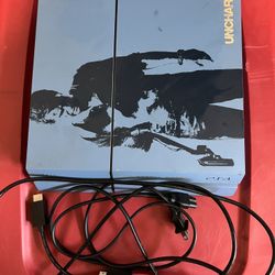PS4 Uncharted Edition W/ Cords