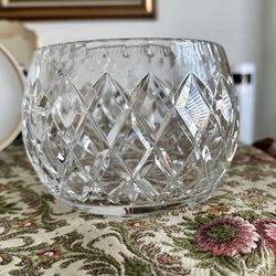 24% Lead Crystal Bowl 