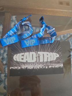 2 VIP HeadTrip Festival wristbands