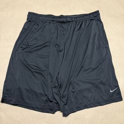 Nike DriFit Basketball Shorts Black size XL Rare!