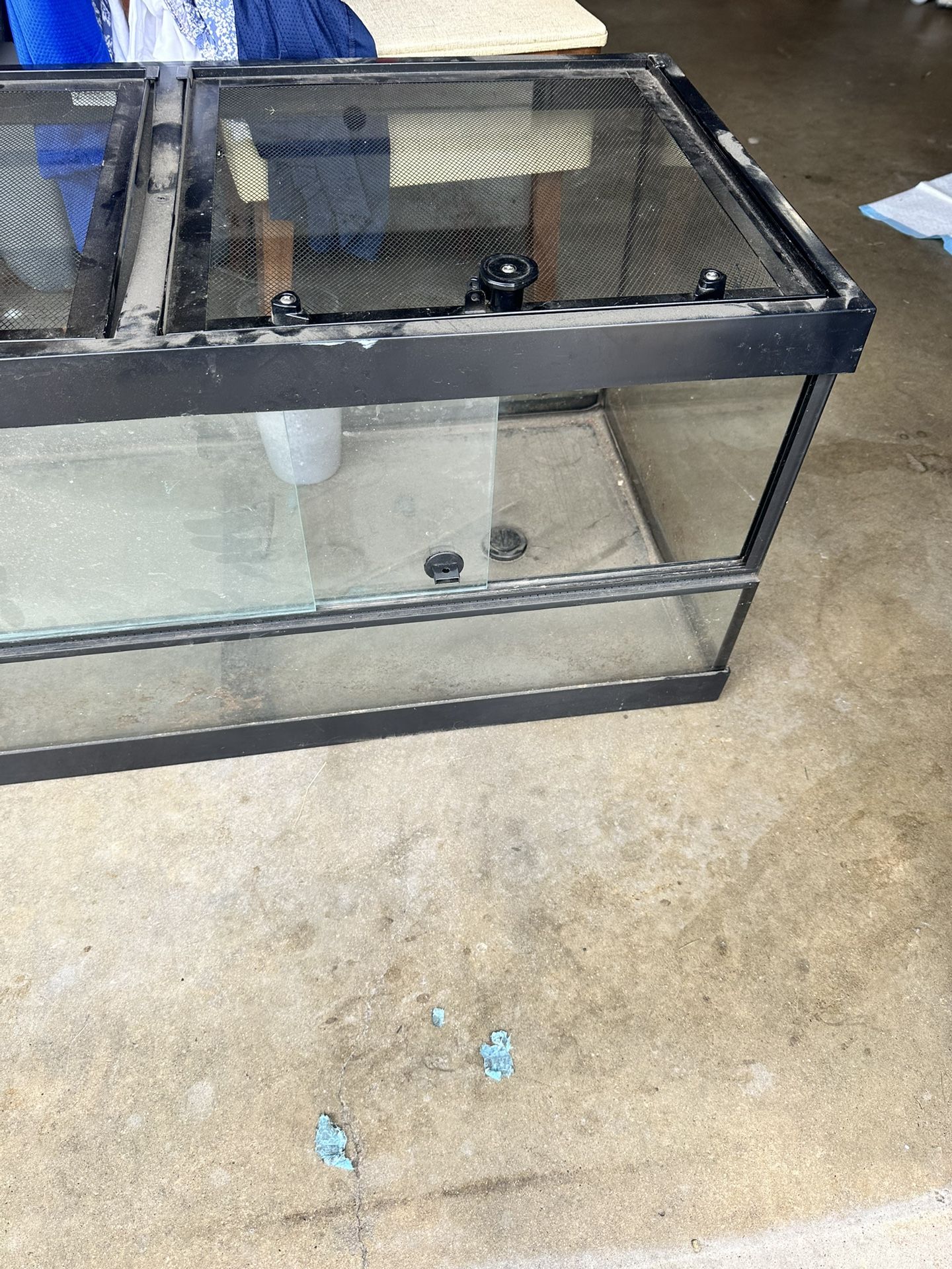 40gal Front Slide Glass Terrarium