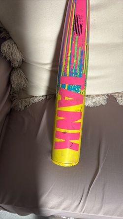 Tank Baseball Bat Neon Paint Splatter