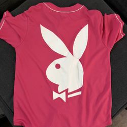 Playboy Baseball Jersey Style Shirt
