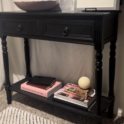 Black Console Table