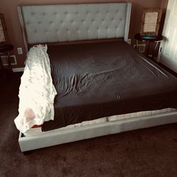Mattress Boxspring, And Headboard  King