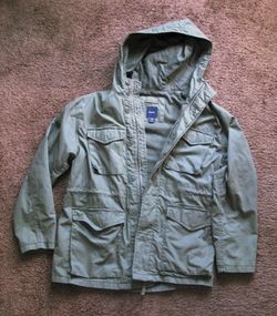 Boys GAP Hooded Field Jacket Size XXL (14-16) Husky