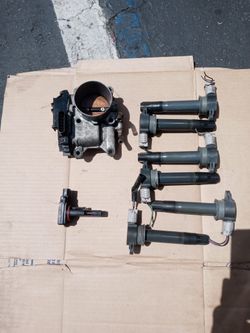 2005-10 mitsubishi Ignition coil and throttle body and mas flow meter