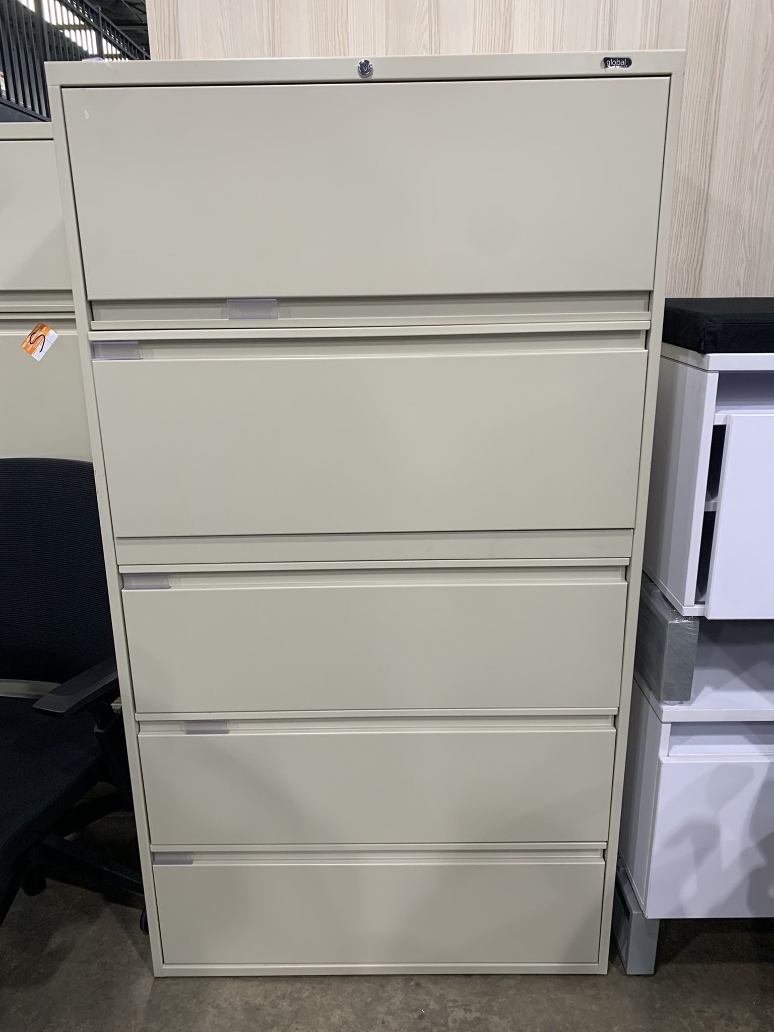 5 drawer metal file cabinet 