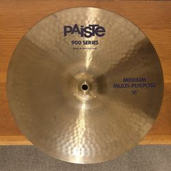 Paiste 900 series 16” Multi-Purpose Cymbal.