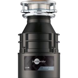 InSinkErator Badger 5 Garbage Disposal, Standard Series 1/2 HP Continuous Feed Food Waste Disposer, Black, Set of 1