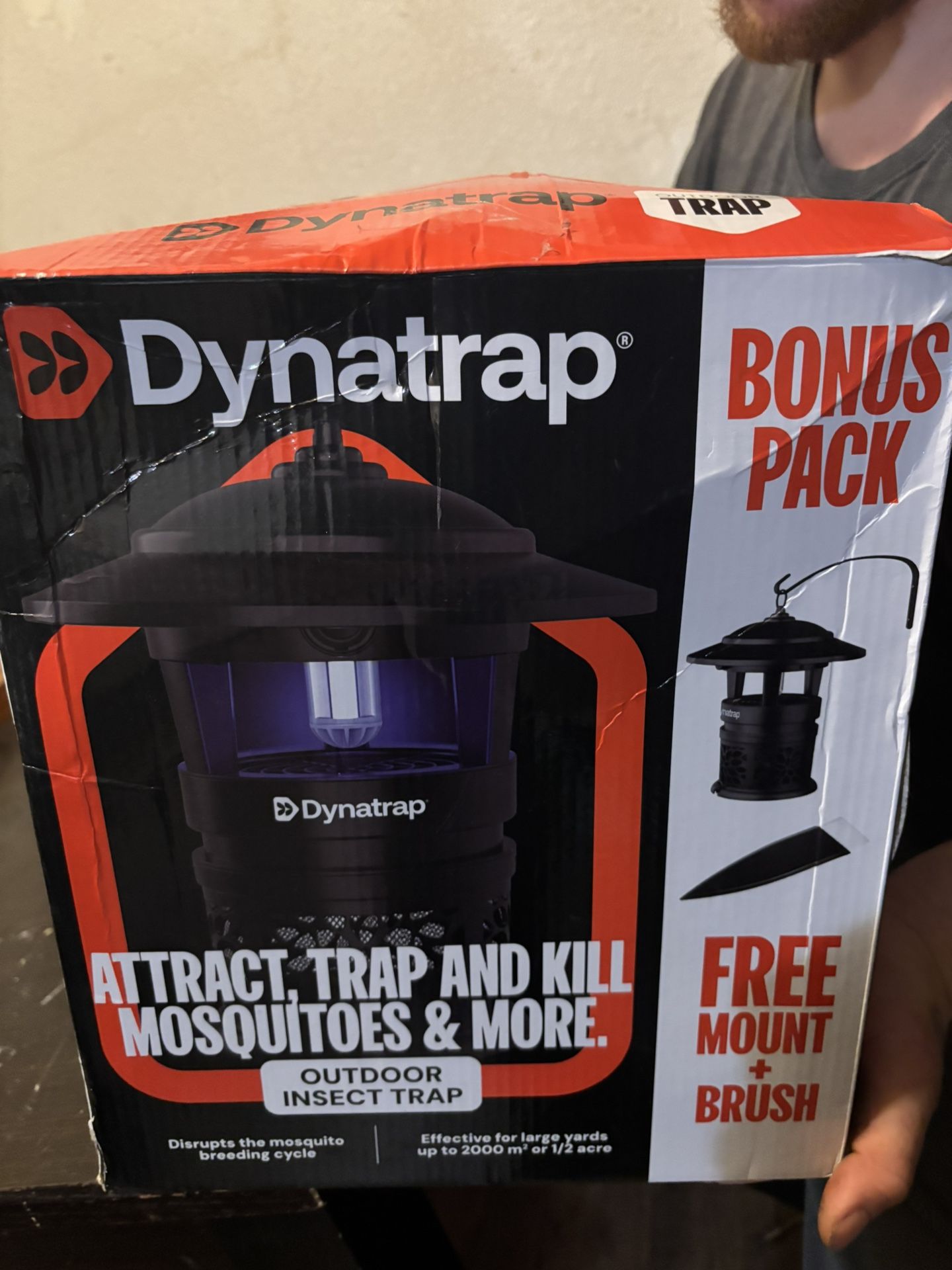 Dental. Insect light attracted insect and kill them. It’s works pretty good. It’s brand new never been used.