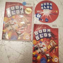 Boom Blox for Nintendo wii video game system.
