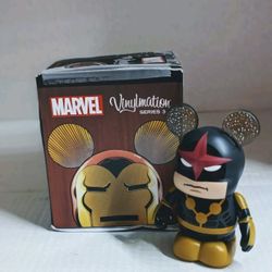 vinylmation disney marvel series 3 nova new with opened box foil