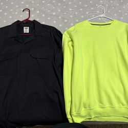 Men’s XL Long Sleeve Work Shirts
