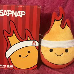 Dream Team Sapnap Fire Plushie YouTube Streamer NEW in Box!