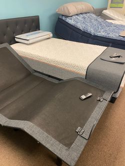 Adjustable Base Bed Frames FACTORY CLEARANCE MUST GO (All Sizes) & Compatible Mattress - Cali King - King - Queen - Full - Twin XL / 50 Today 🛻 🛌💨