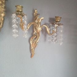 Candelabros De Bronce 