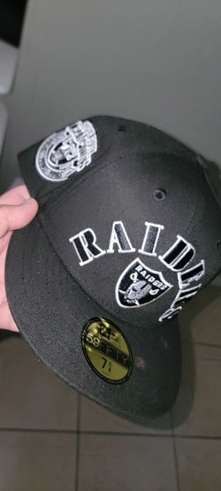 Raiders hat size 7 5/8