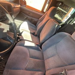 1(contact info removed) - GM Truck Seats, Gray Cloth, Great Condition