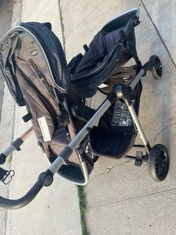 Double stroller evenflo