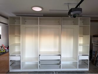 IKEA Pax Closet Set Wardrobe Organizer Shelves Storage