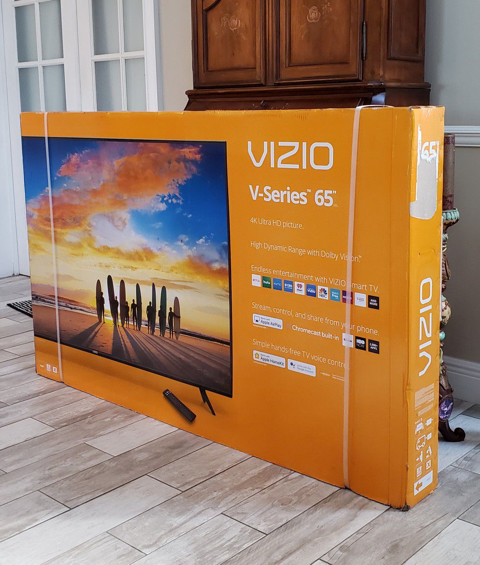 VIZIO 65" Class 4k UHD LED SmartCast Smart TV HDR V-Series V655-G9