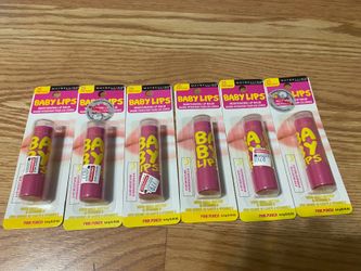 Maybelline Lip Balm (6-$15, 5-$13)
