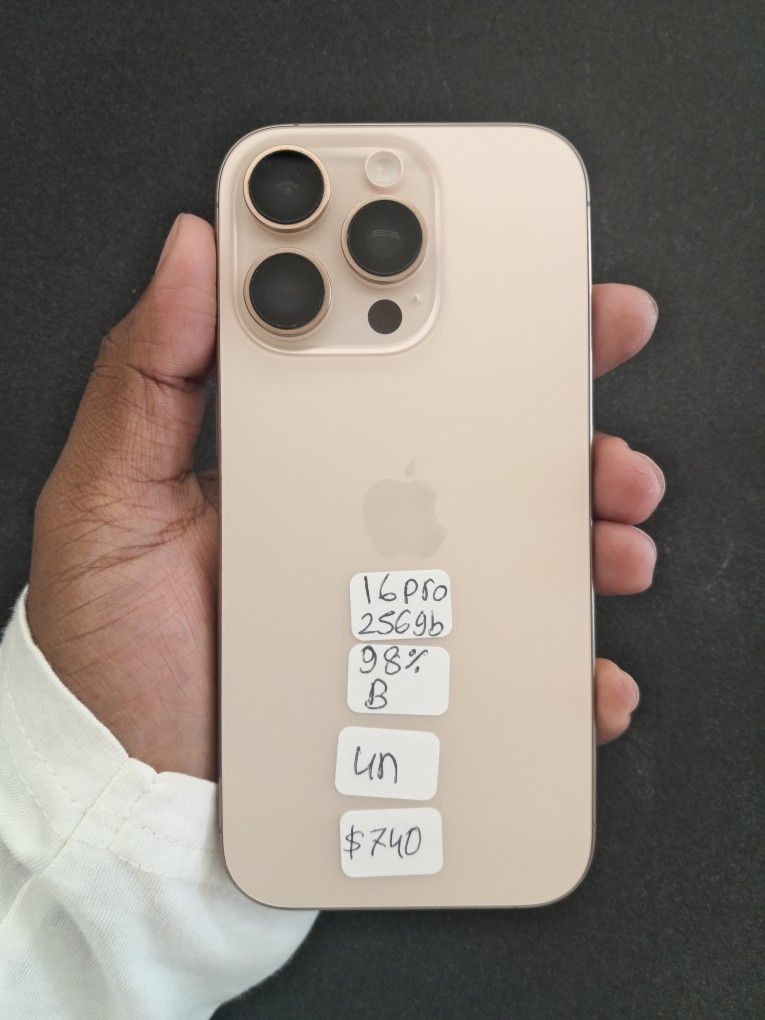 iPhone 16 Pro | 256GB | FACTORY UNLOCKED 