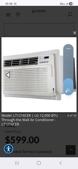 12,000 BTU Through-the-Wall Air Conditioner - LT1216CER