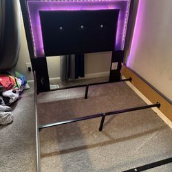 Full Size LED bed Frame 