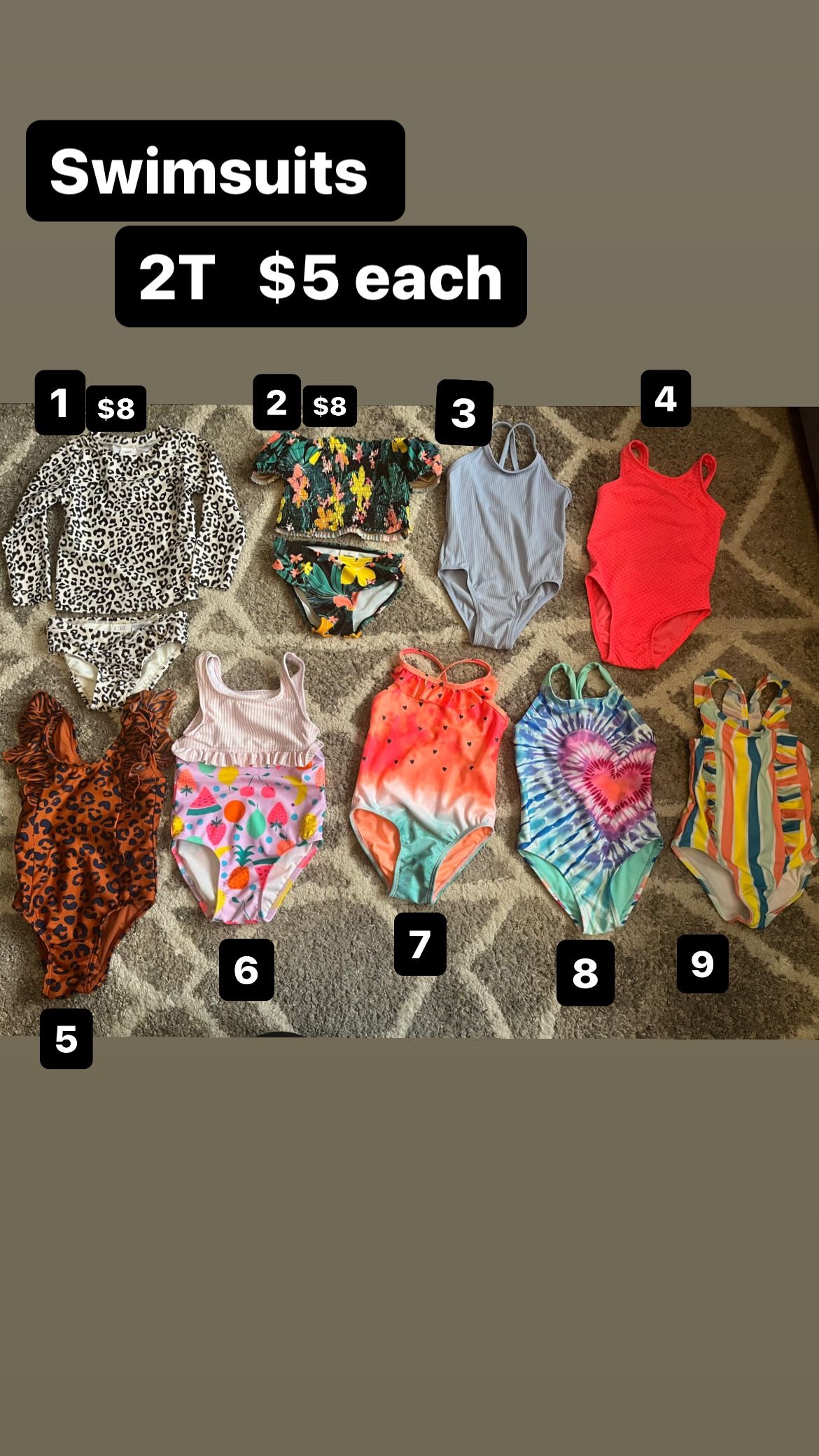 Toddler Girl Swimsuits & Clothes