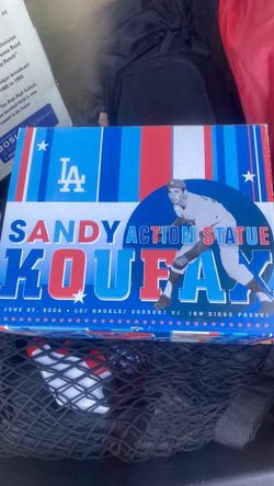 Sandy Koufax LA Dodgers Action Statue 2005