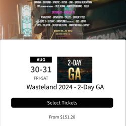 Wasteland 2k24 VIP 2DAY