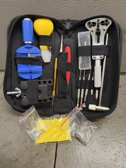 Watch Repair Tool Kit with Bag