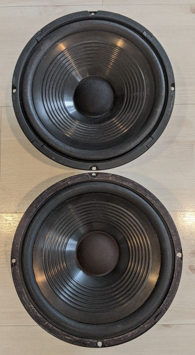 Pair of Realistic Radio Shack 10" Woofers Subwoofers
