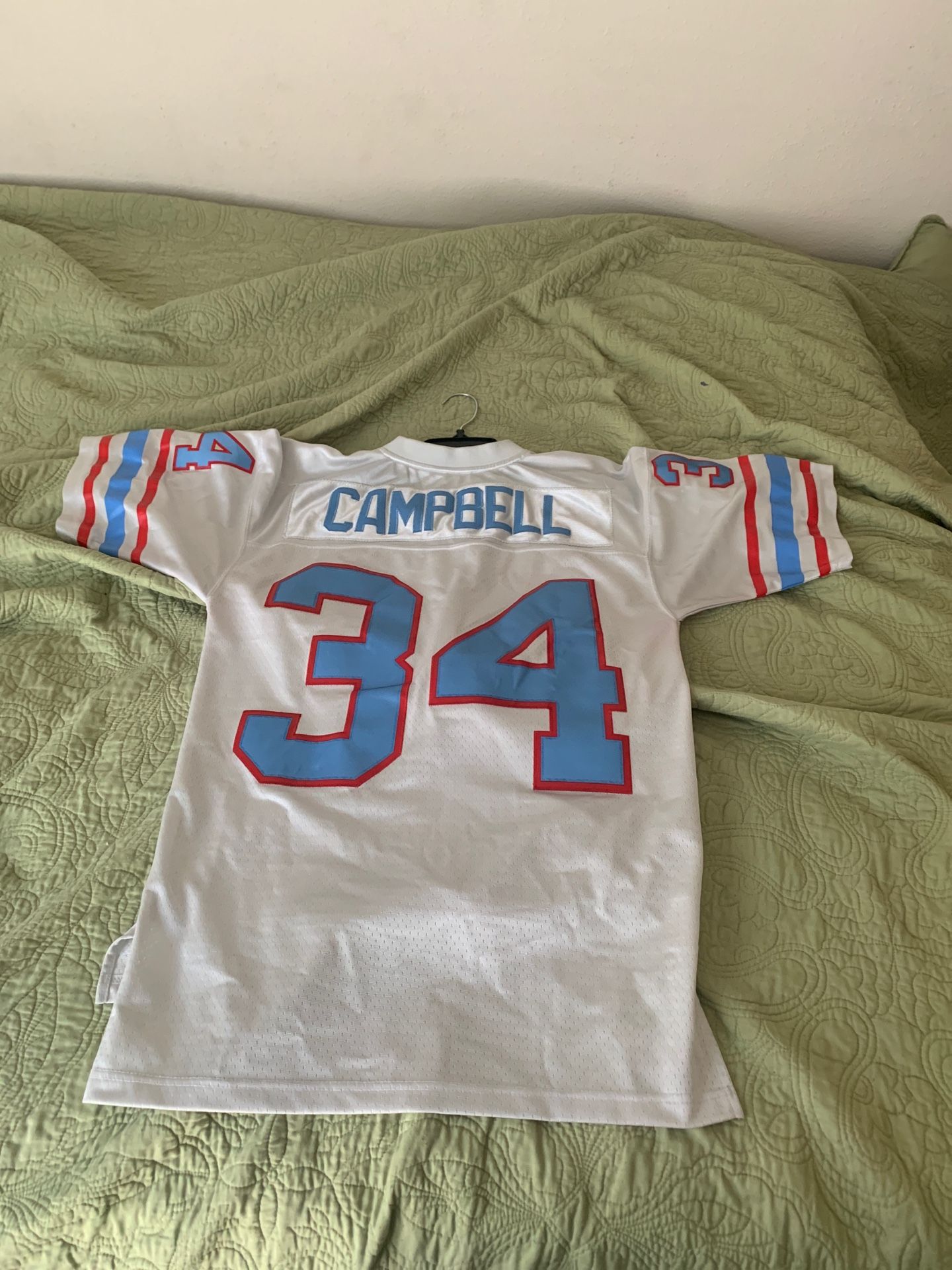 Oilers jersey Mitchell ness (Earl Campbell size medium