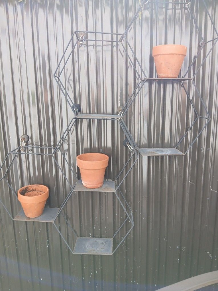 Hexagon Wall Shelves